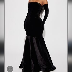 Fashion Nova Stella Velvt Evening Gown Size 2x